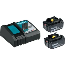Makita Power Source Kit 18 V Li-Ion 2 x 3,0 Ah + DC18RC Ladegerät 195584-2