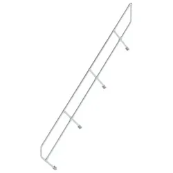 Handlauf Aluminium für Treppe 45° Stufenanzahl 14