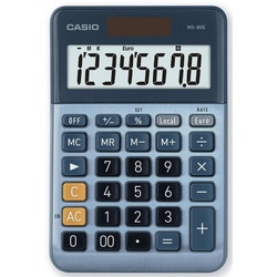 CASIO Tischrechner MS-80E blau