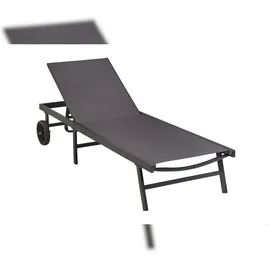 Merxx Tessin Liege 201 x 64,5 x 97,5 cm Grau