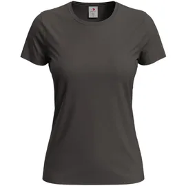 Stedman Classic Women T-Shirt Dunkelbraun Baumwolle Medium Damen