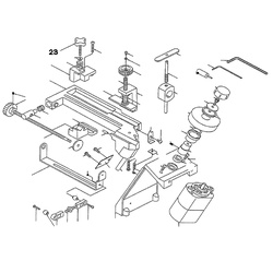 PROXXON 21200-23 Sterngriff für Bohrerschärfgerät Bohrerschleifgerät BSG 21200