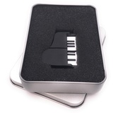 Onwomania Klavier Flügel Piano Musikintrument schwarz USB Stick in Alu Geschenkbox 32 GB USB 2.0