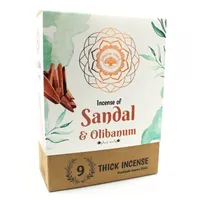 Saraswati Räucherstäbchen Green Tree Sandal & Olibanum Botanical Incense,