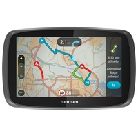 TomTom GO 6000 Europe Navigationssystem (15 cm (6 Zoll) Touchscreen, 8GB interner Speicher, QuickGPSfix, Lifetime TomTom Traffic & Maps) schwarz