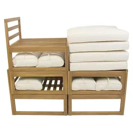 Green Spirit Karmoy Loungeset braun/beige