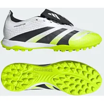 adidas Predator League Fold-Over Tongue Kunstrasen Fußballschuh schwarz|weiß|gelb 46 2/3