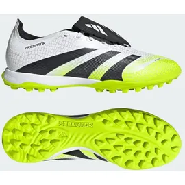 adidas Predator League Fold-Over Tongue Kunstrasen Fußballschuh schwarz|weiß|gelb 46 2/3