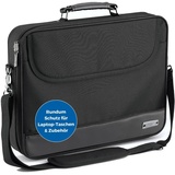 Pedea BLACKLINE 17,3 Notebooktasche schwarz