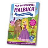 Media Verlag Mein zauberhaftes Malbuch: Welt der Prinzessinnen