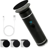Hornhautentferner Elektrisch Testsieger, Professionelles Elektrischer Hornhautentferner mit 2 Einstellbare Geschwindigkeit und 60Pcs Ersatz Schleifkissen für Tote Harte Rissige Haut