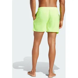 adidas Solid CLX Short-Length Badeshorts Gelb S