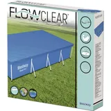 BESTWAY Poolabdeckung blau 400 x 211 cm