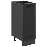 Vicco Apothekerschrank R-Line, Anthrazit Landhaus/Anthrazit, 30 cm ohne Arbeitsplatte