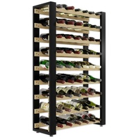 LENMAR Weinregal LOFT Weinregal aus Holz,Flaschenregal,Kellerregal,Regale,Weinständer