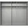 WIMEX Schwebetürenschrank »Atlanta by fresh to go«, mit Akustikpaneel Optik (3D Leisten), Lamelle schwarz