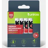 UNIROSS Batteries HYBRIO AA 2350 mAh 4 St.