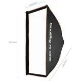 SmallRig 5369 FS-6090 Schnellaufbaubare Faltstreifen-Softbox