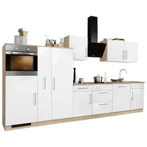 WIHO KÜCHEN Küchenzeile »Cali«, ohne E-Geräte, Breite 360 cm