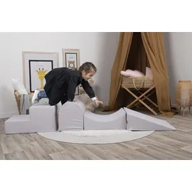 Knorrtoys Knorrtoys® Bällebad »Spielblöcke, grau« Made in Europe, grau