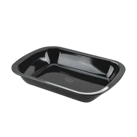 dr. oetker küchenhelfer Back-Idee Kreativ Auflaufform aus Emaille 39,5 x 28 x 6,5 cm