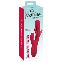Sweet Smile Rabbit Vibrator with G-Spot Stimulation rot