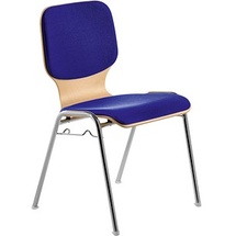 Mayer Sitzmöbel Mayer Stapelstuhl myDARIO 2116 01 26 396 blau Stoff