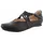THINK! Damen CHILLI chromfrei gegerbte nachhaltige Halbschuhe, SCHWARZ 0000