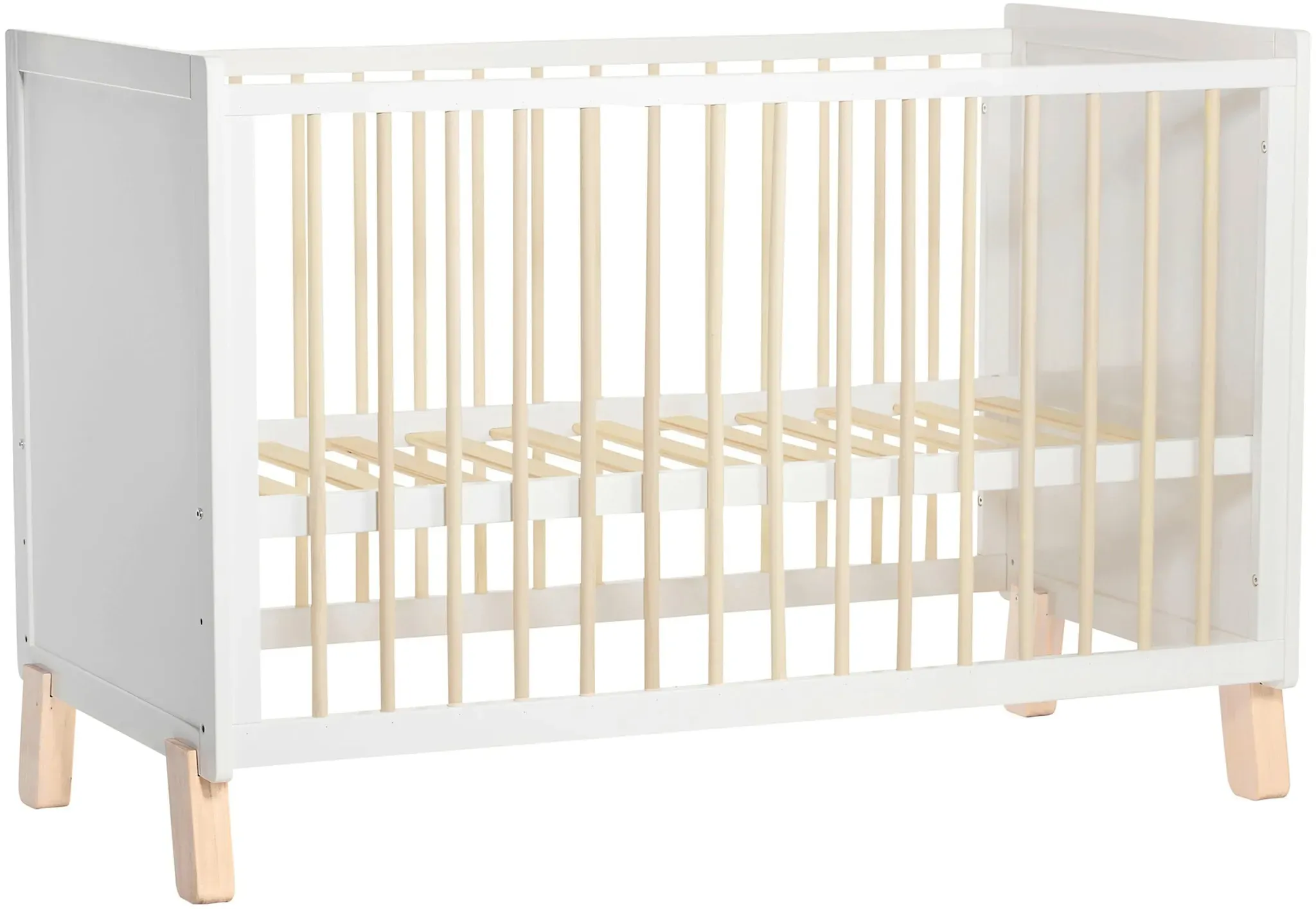 Kinderkraft Babybett Nico 60x120 cm, weiss