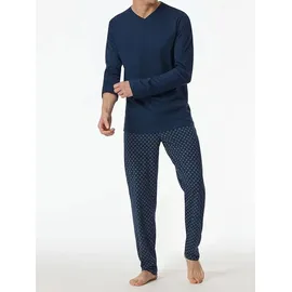 SCHIESSER Pyjama Casual Essentials in admiral | Gr.: 106