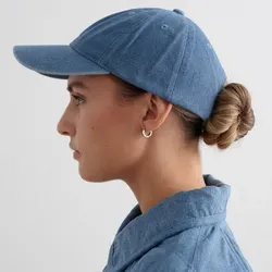 Aim'n Small Logo Cap Denim Blue