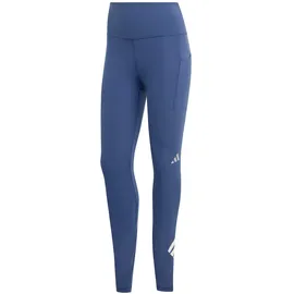 adidas Women's adi365 Climacool 3 Stripes Running Full Length, Leggings, tech indigo, L