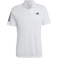 Adidas Club 3-Streifen Tennis Poloshirt White L