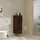 Hansgrohe Xelu Q Halbhochschrank 40 x 107 x 37 cm Nussbaum/Weiß