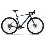 Ghost Asket CF Full Party Gravelbike Diamant 28" metallic dark blue/carbon showing - glossy L/55 cm
