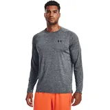 Under Armour Mens Long-Sleeves Men's Ua TechTM Long Sleeve, Pitch Gray, 1328496-012, XS
