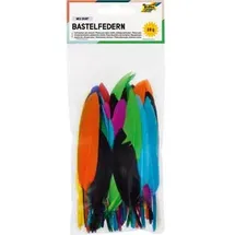 Folia Federn Mix bunt 10g 100 - 200mm