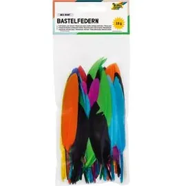 Folia Federn Mix bunt 10g 100 - 200mm