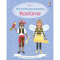 Usborne Verlag Mein Anziehpuppen-Stickerbuch: Kostüme