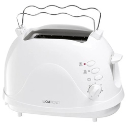 CLATRONIC Toaster Clatronic TA 3565 Toaster Weiß, 700 W weiß