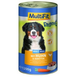 MultiFit Ragout Huhn & Karotten 24x1,2 kg