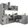 BASIC by Balculina Winkelküche L-Form 250 cm grau