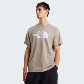 The North Face - EVOLUTION HALF DOME SHORT Sleeve - T-Shirt Gr. S grau/braun
