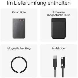 plaud Note KI Sprach-Assistent, Silber