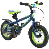 Bikestar Mountainbike 12 Zoll RH 17,5 cm blau/orange