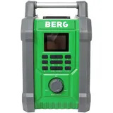 BERG AKKU Baustellenradio, Bluetooth, DAB+, Li-Ion