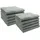 ZOLLNER Handtuch 50 x 100 cm grau