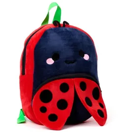 Puckator Kinderrucksack Tilly der Marienkäfer Plüsch Adorabugs