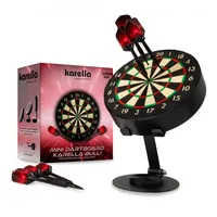 KARELLA Mini Dartboard Bulli, Miniatur Dartscheibe Ø 15 cm