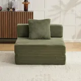 Wohnzimmer Schlafsessel Aus Cord, 1-sitzer Mit Schlaffunktion